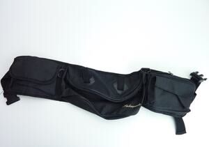 Vintage Shakespeare Fishing Fanny Pack Black Waist Bag Hip Pouch Tackle Storage